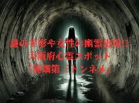 トンネル内で目撃された女性の幽霊のイメージ画像